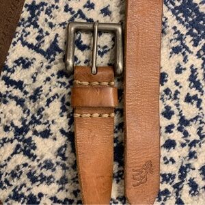 Abercrombie & Fitch Brown Leather Men's Belt- size 36